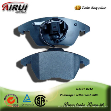 Semi-metallic car brake pad for Volkwagen Jetta Front 2006